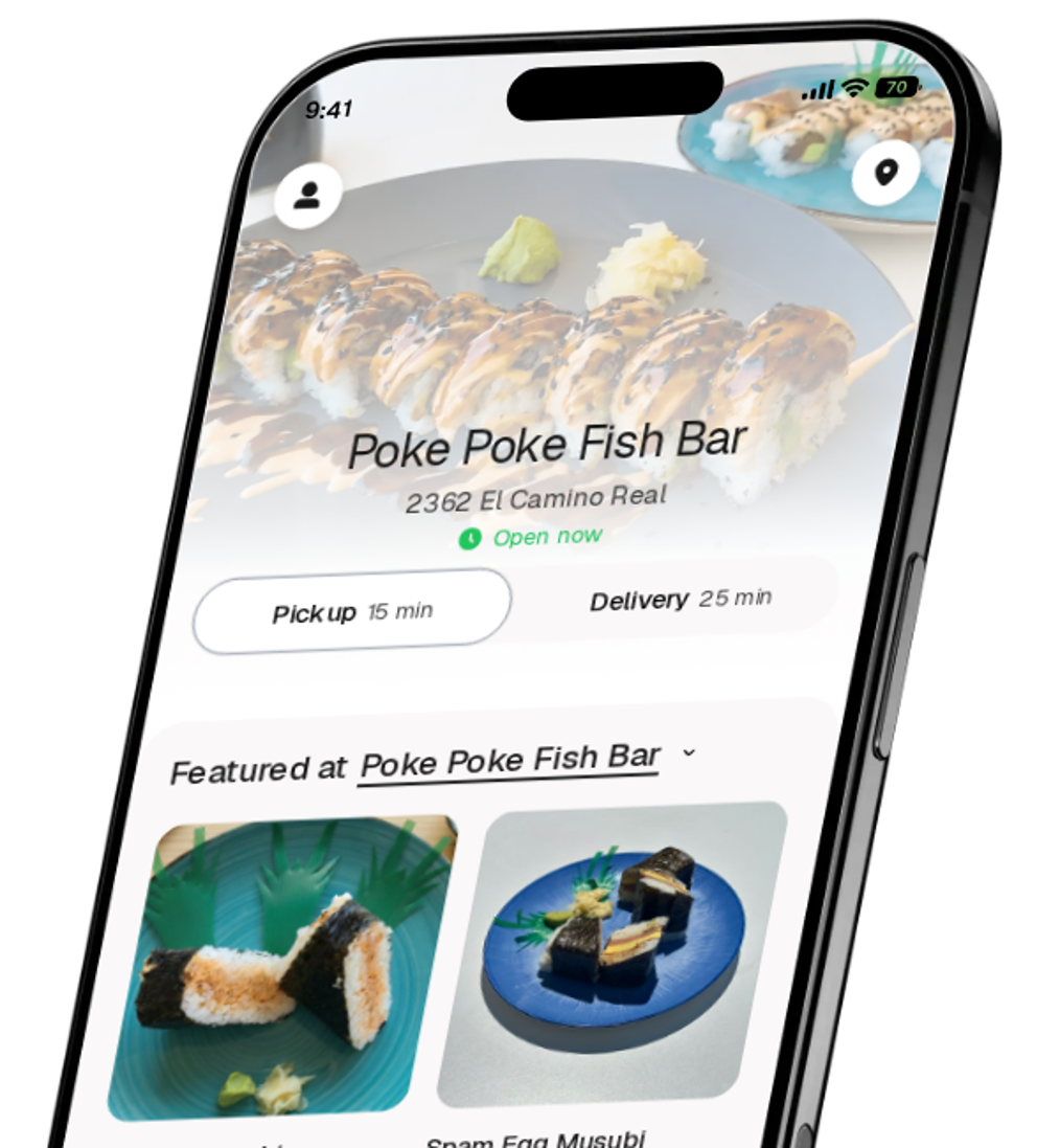 Poke Poke Fish Bar app preview