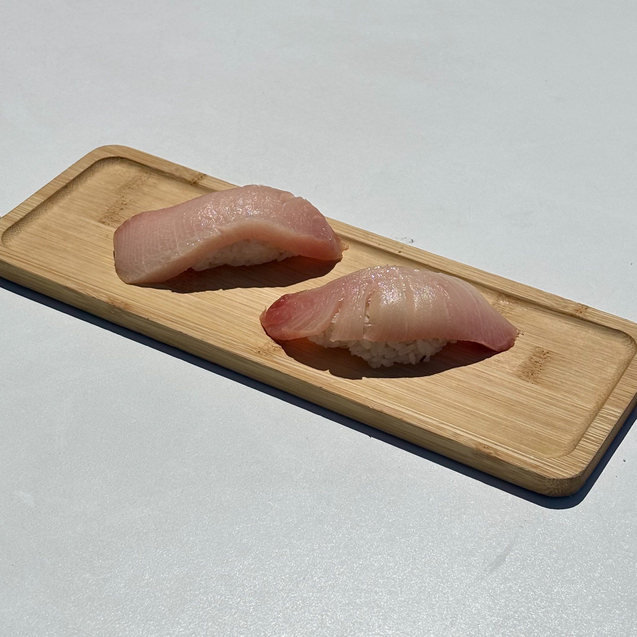 Hamachi Belly Nigiri.