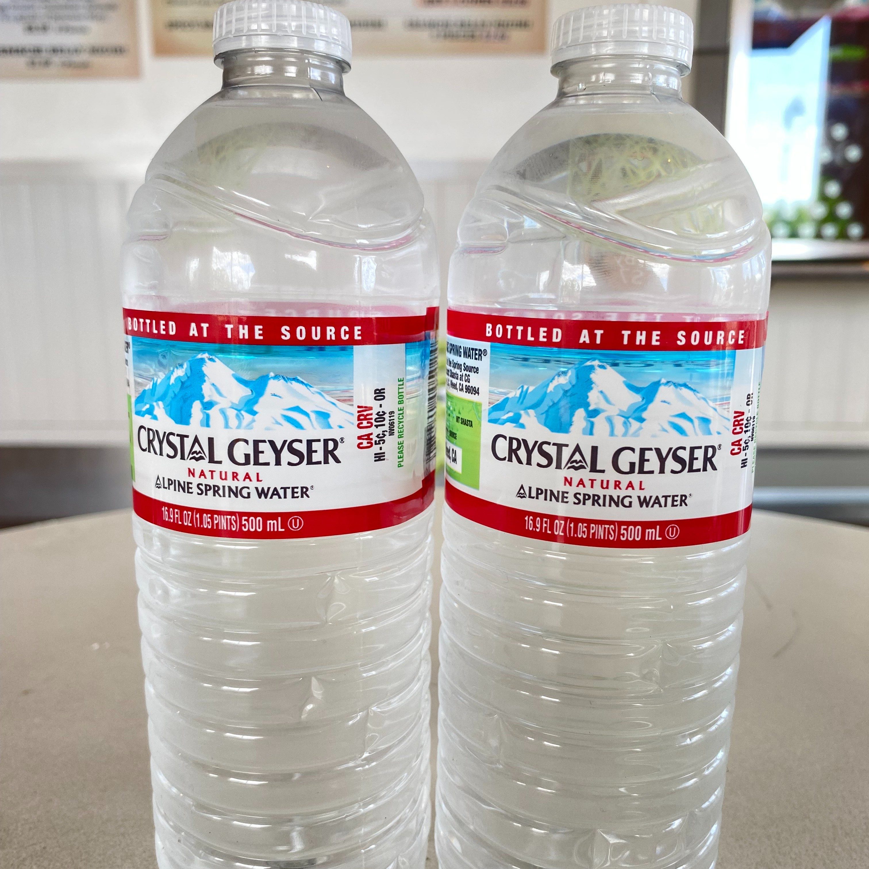 Bottled Water.