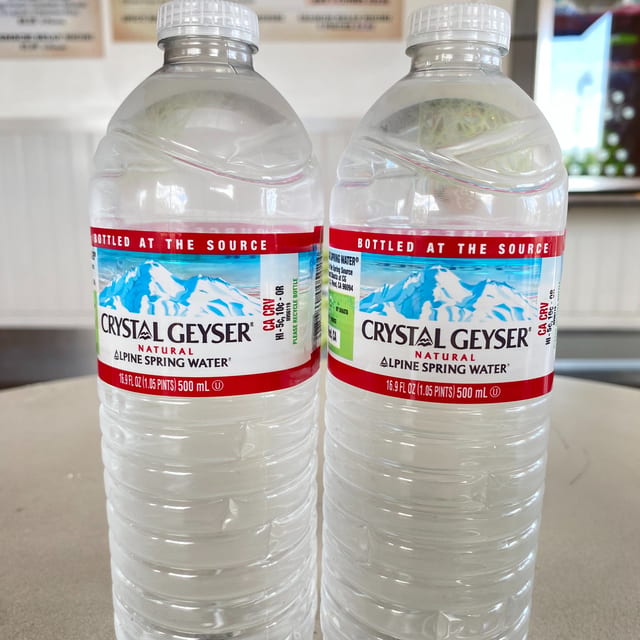 Bottled Water.
