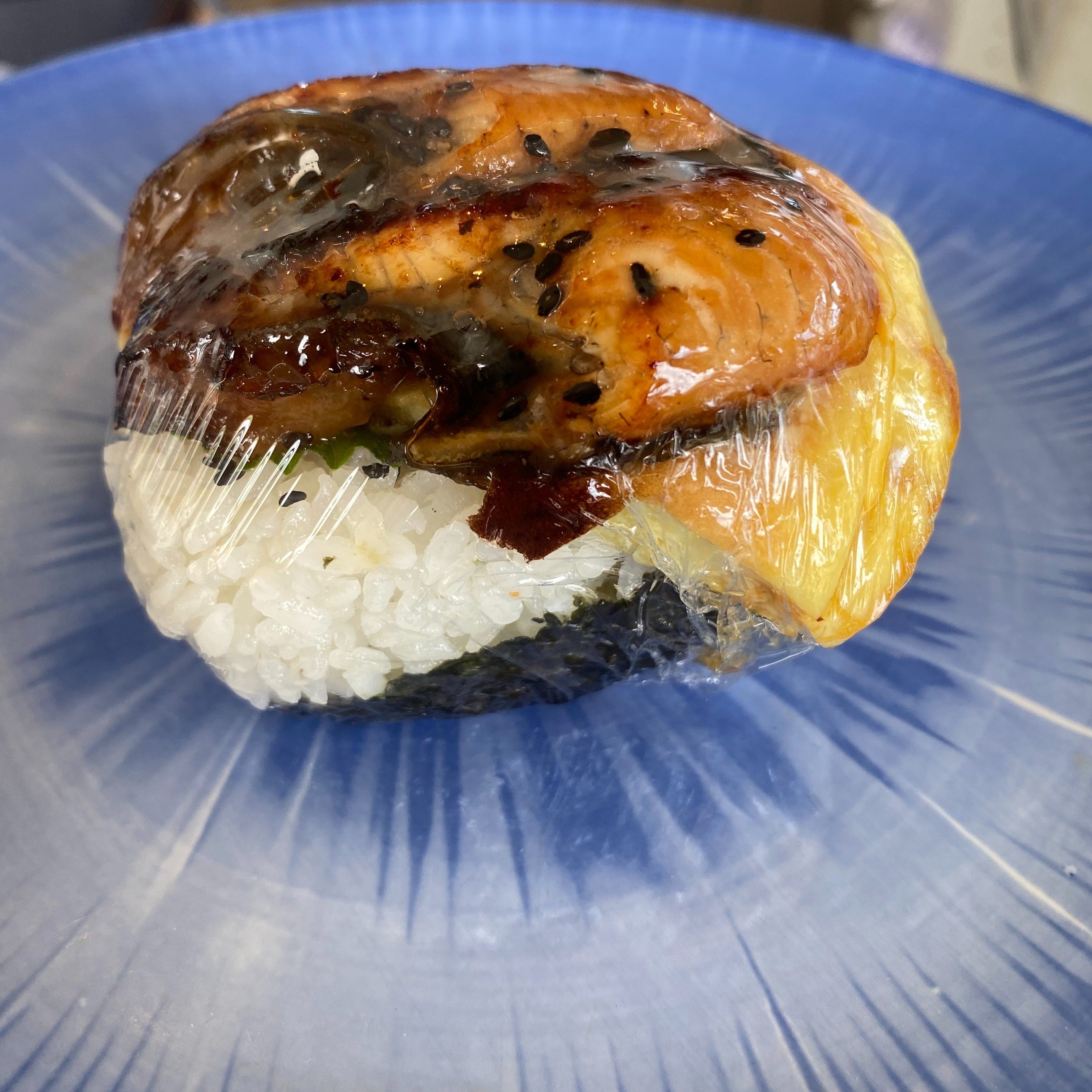 Unagi & Egg Musubi.
